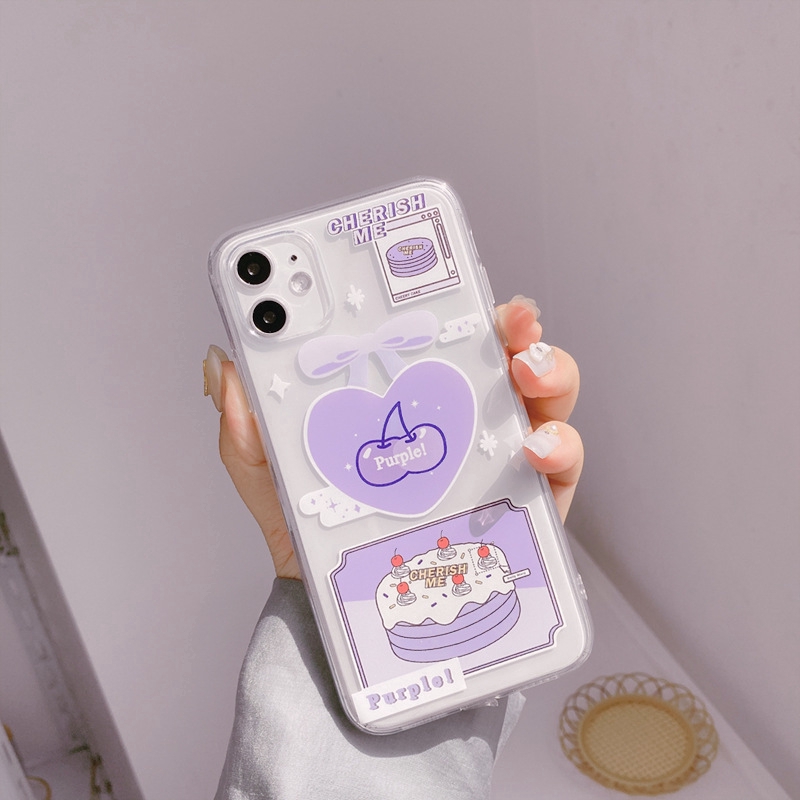 Ốp điện thoại TPU mềm chống sốc hoạt hình cho IPhone 11 Pro Max X XS XR XSMAX 7 8 Plus | BigBuy360 - bigbuy360.vn