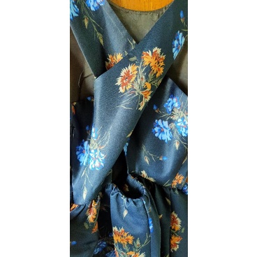 Đầm Zara Authentic Chéo Lưng sz S, new 99%