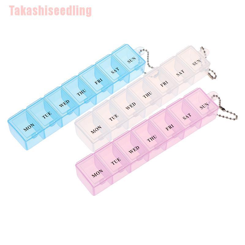 Hộp đựng thuốc chia 7 ngày cầm tay tiện lợi