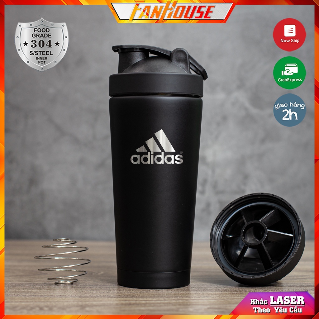 Bình giữ nhiệt 24h ADS ly nước thể thao cao cấp chất liệu inox 304 tiêu chuẩn Fan House khắc tên theo yêu cầu | BigBuy360 - bigbuy360.vn