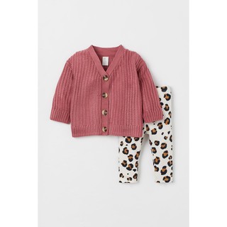 Set bộ áo khoác len H&M