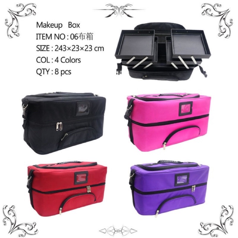 cốp vải đựng đồ nail - mi - makeup size đại - cốp vải to