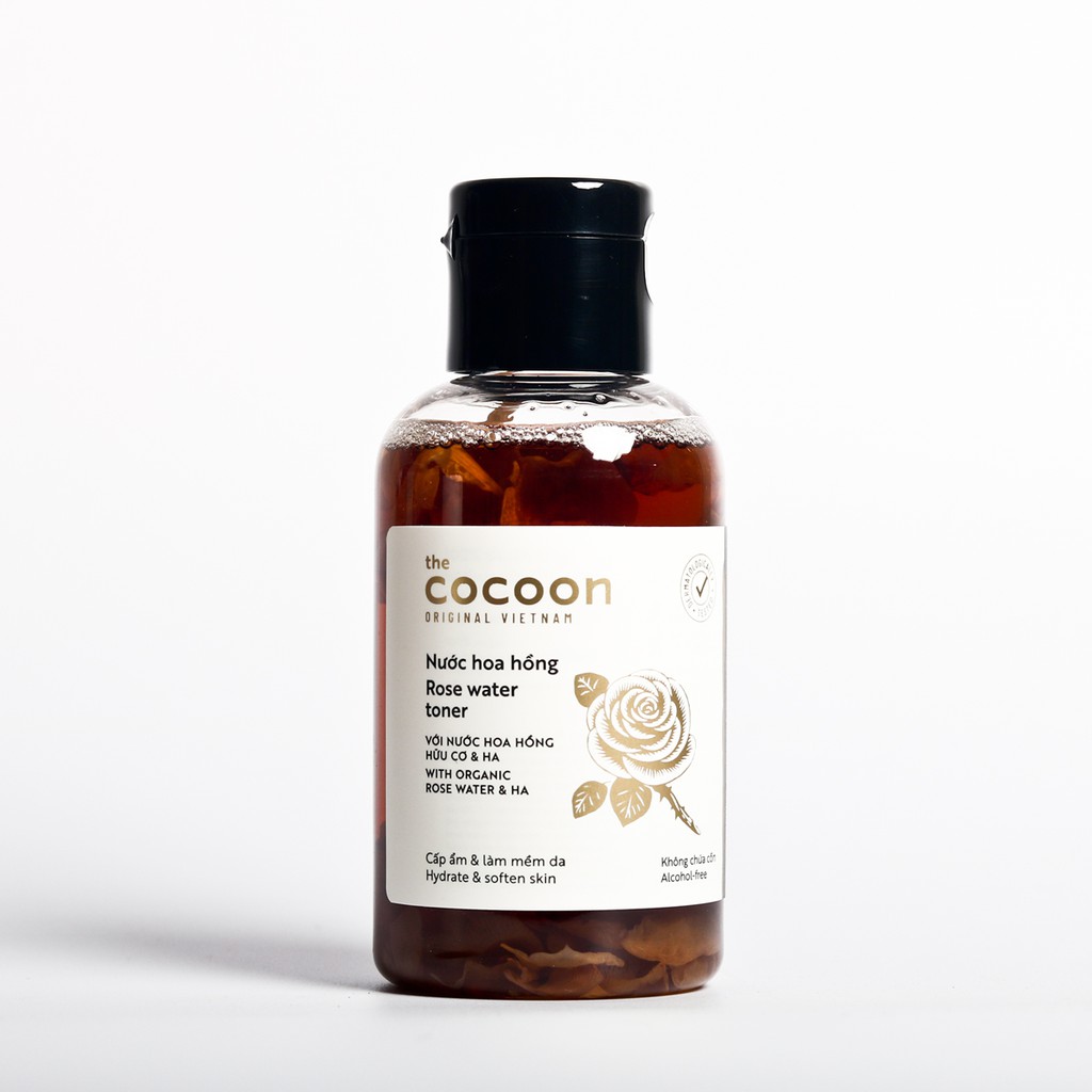 Nước hoa hồng cocoon 140ml (rose water toner) Cấp ẩm cho da