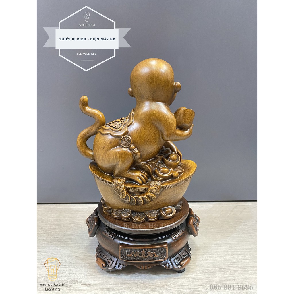 Tượng Con Khỉ  - Biểu Tượng Cho Sự Thông Minh, Lanh Lợi Và Tài Trí - Thuận Lợi Cho Con Đường Học Vấn Và Sự Nghiệp