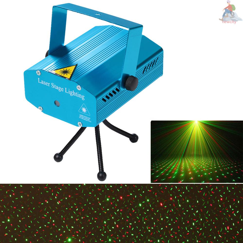 Đèn Led Laser Mini Chiếu Sáng Sân Khấu