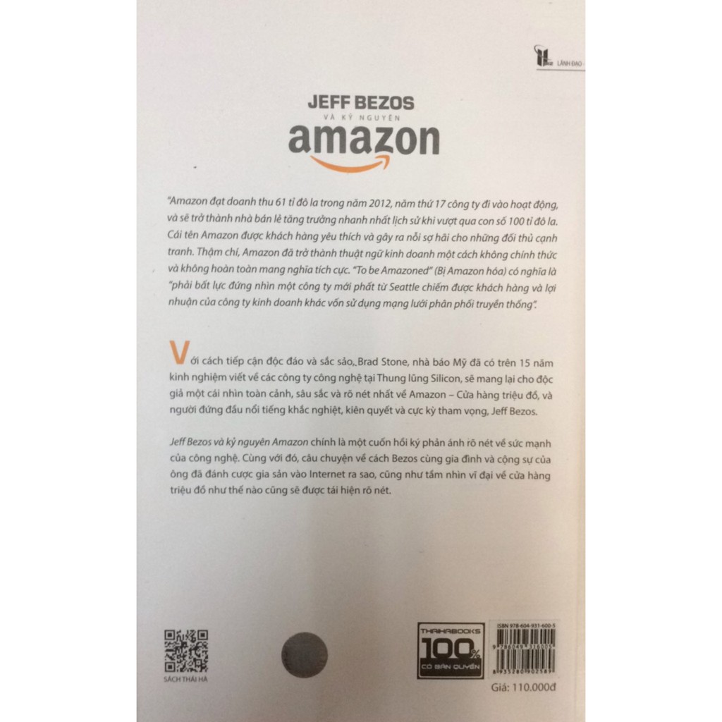 [ Sách ] Jeffbezos Và Kỷ Nguyên Amazon ( Tái Bản 2019 )