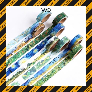 Washi Tape / Băng dính Washi Van Gogh | WatchOut