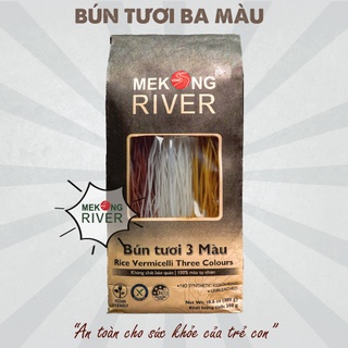 Bún tươi sấy khô Ba Màu MEKONG River đóng gói - 300g