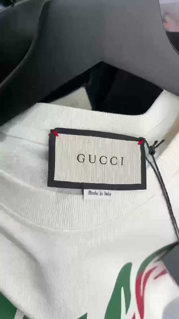 Áo Phông Tay Lỡ Gucci In Hình Tia Sét Áo Thun Nam Nam Nữ GUCI Form Rộng Chất Cotton 100% Mát Mịn | BigBuy360 - bigbuy360.vn