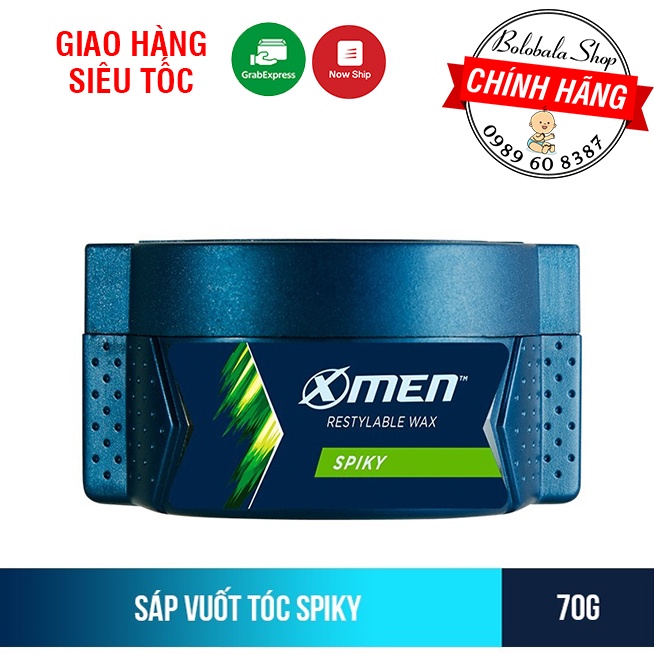 Sáp vuốt tóc X-Men Spiky hộp 70g