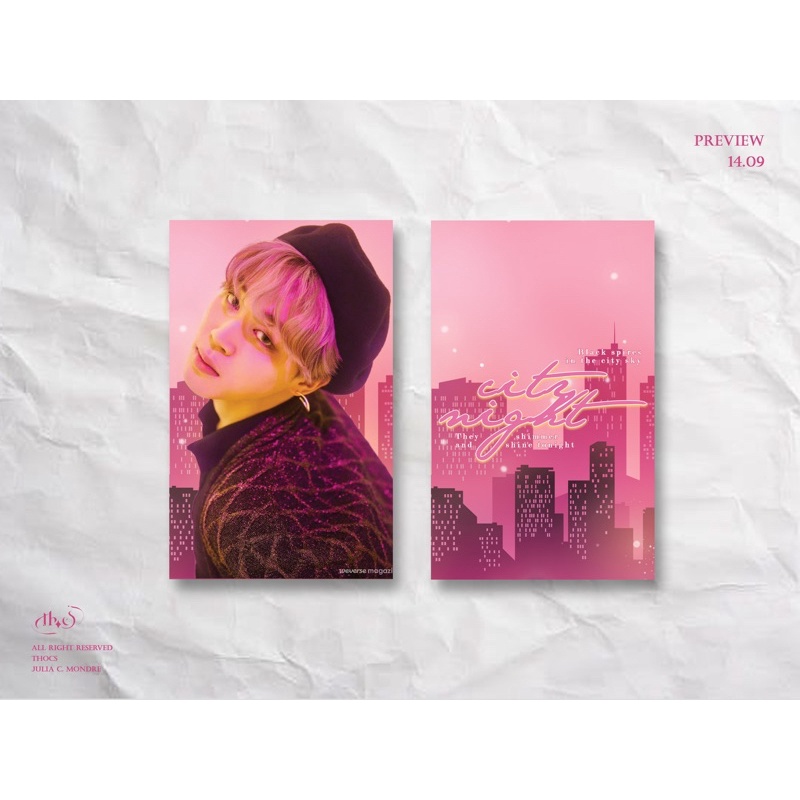 [ĐỘC QUYỀN] Bộ ảnh Jimin BTS Design