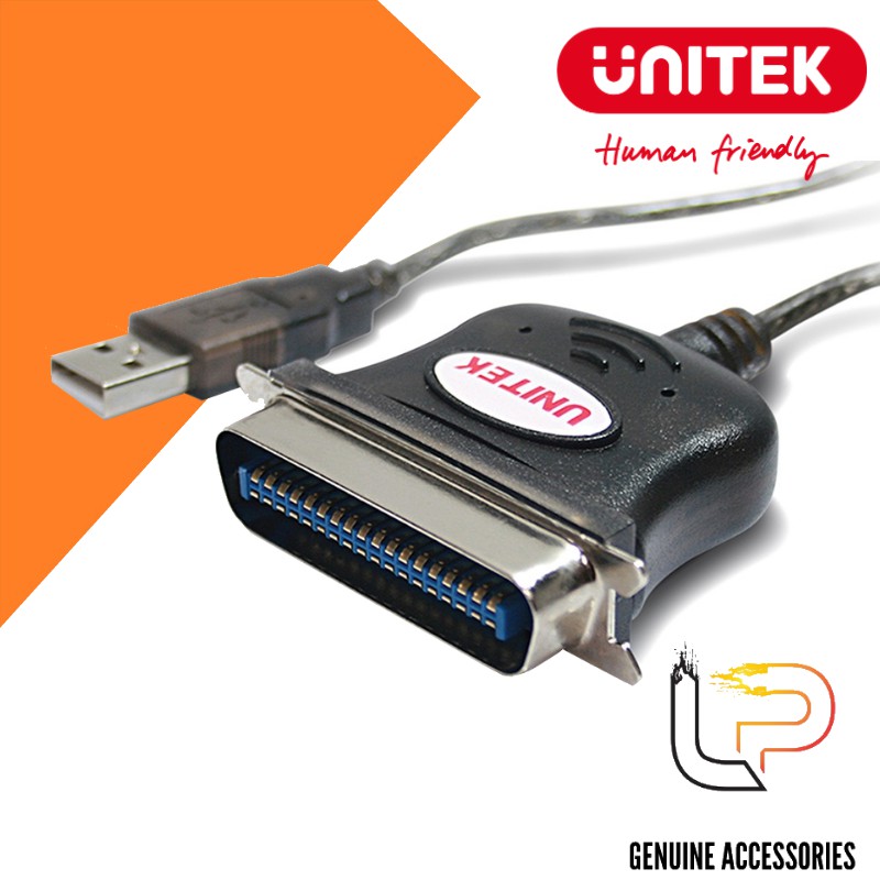 Cáp chuyển USB 2.0 sang Parallel LPT Unitek Y - 120