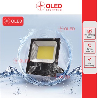 Đèn pha led, đèn chiếu pha ngoài trời 20w,30w,50w,100w,150w chống nước, chống bụi chiếu sáng ngoài trời - Oled lighting