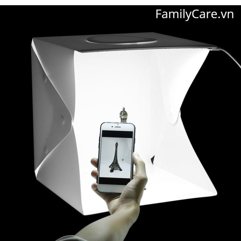 Hộp Chụp Sản Phẩm   - Quay Phim Như Studio, Kích Thước 20, 30, 40cm