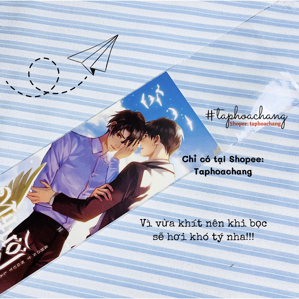Túi bọc Bookmark size 5*15cm - Túi đựng bookmark - Sleeve Bookmark