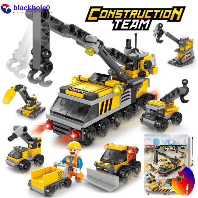 Bộ 100/200 Khối Lego Lắp Ráp Xe Cứu Hỏa/Xe Cứu Hỏa/Máy Bay/Tàu Thuyền Giáo Dục Cho Bé