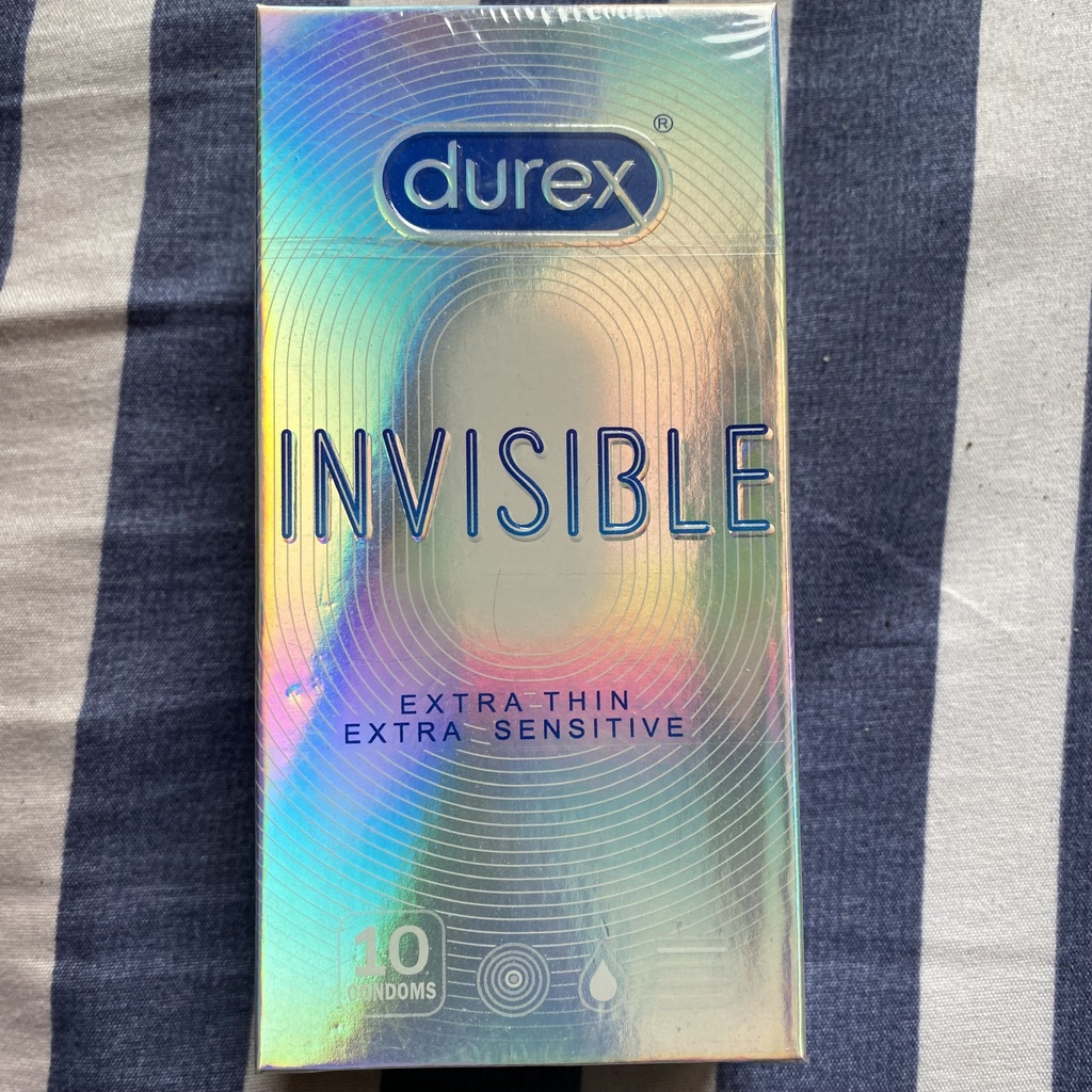 Bao cao su Durex Invisible Extra Thin Extra Sensitive 10 bao_Huyentrang_enchante