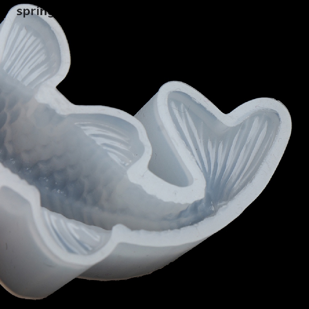 Khuôn Silicone Hình Cá Koi May Mắn 3D Tự Làm Đồ Trang Sức