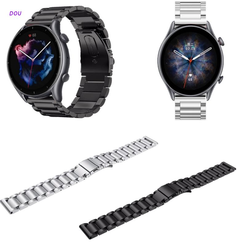 Dây đeo inox 22mm cho đồng hồ thông minh Huami-Amazfit GTR 3/ GTR 3 PRO Gtr2&lt;br&gt;