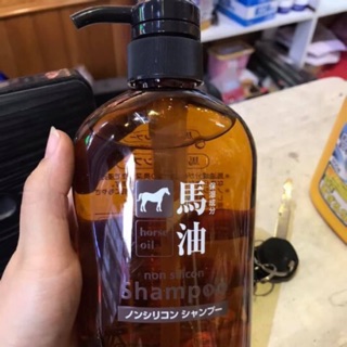 Bộ dầu gội - xả Mỡ Ngựa Nhật Bản