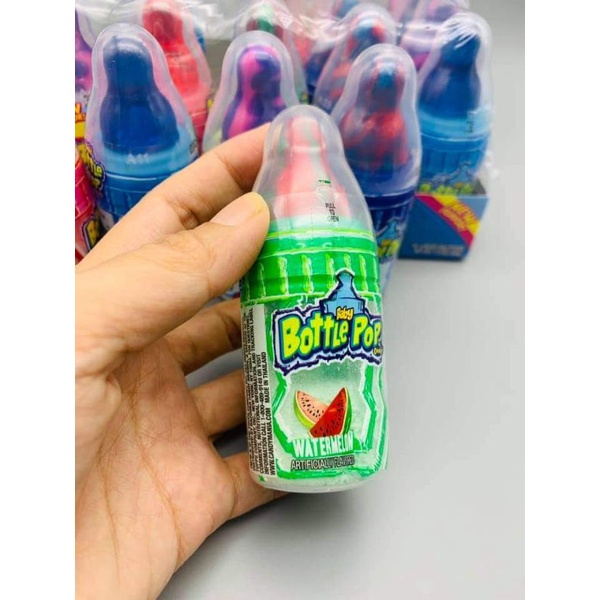 Kẹo bột bình sữa Bottle Pop bình 24g Mỹ