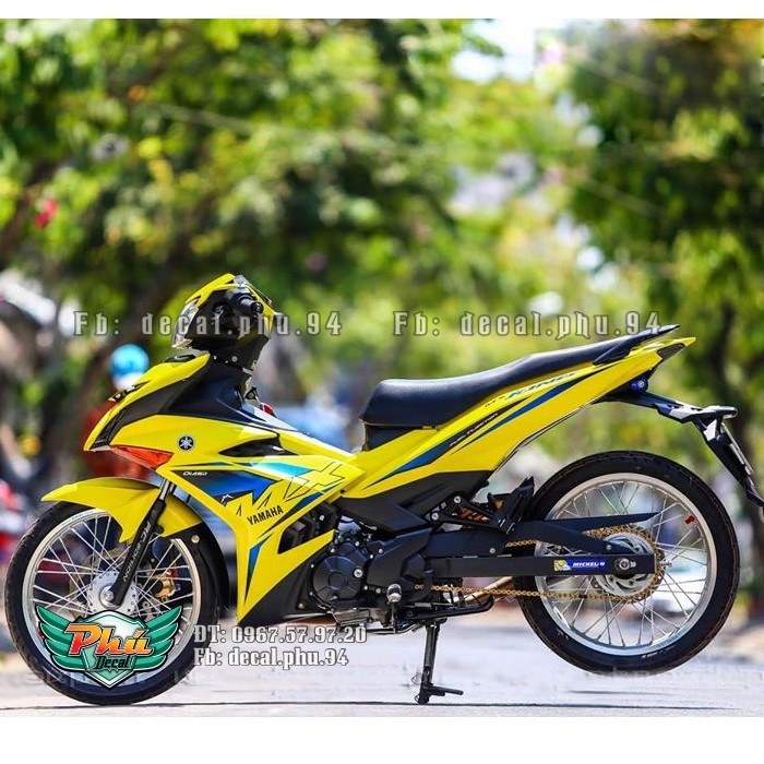Tem rời Exciter 150 MX 2019 vàng (V)