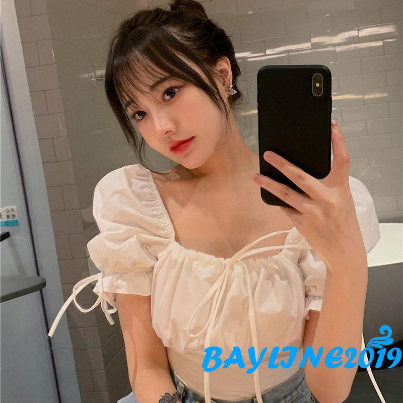 Áo Lửng Tay Phồng Thời Trang Dành Cho Nữ | BigBuy360 - bigbuy360.vn