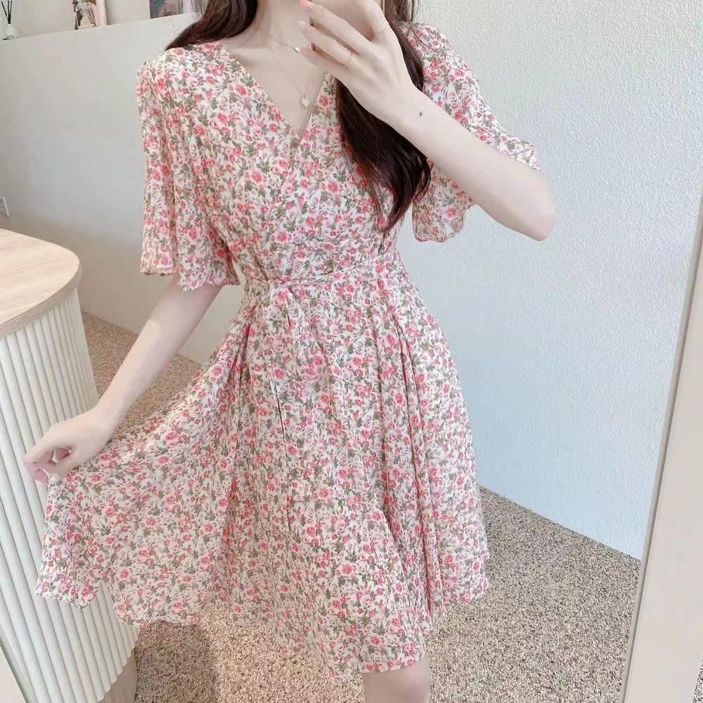 Đầm maxi bigsize váy đỏ váy tím Váy dạ hội đầm công sở váy cổ điển váy midi váy nữ xinh đầm dự tiệc sang trọng đầm cổ v váy hoa nhí vintage đầm thiết kế váy hàn quốc