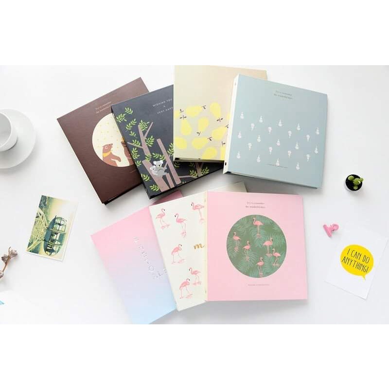 Album ảnh dán nhiều kích cỡ ảnh