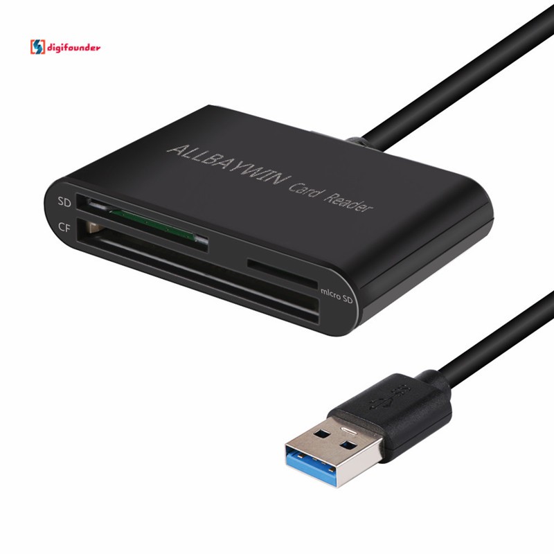 Đầu đọc thẻ SD USB đầu cắm USB 3.0 tiện dụng