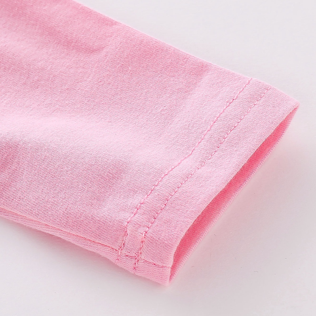 Áo liền thân Mikrdoo bằng cotton tay dài in hình chú voi dễ thương cho trẻ sơ sinh