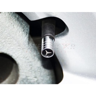 Nắp chụp trang trí chân van, đầu vòi bánh xe Mercedes Benz - Cái