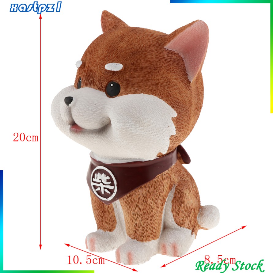 Ống Heo Tiết Kiệm Tiền Hình Chó Shiba Inu Đáng Yêu