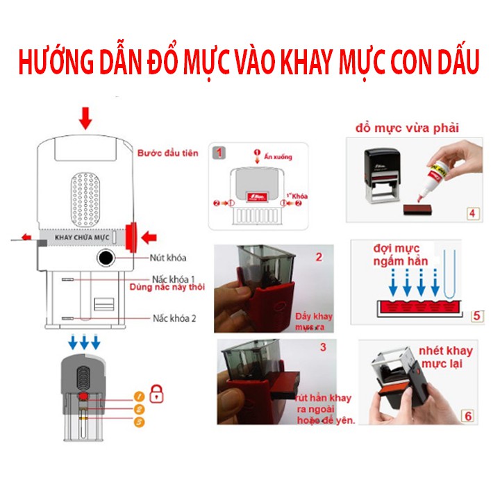 Con dấu tiểu học theo mẫu (M179 -M195)