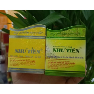 Kem Như Tiên  màu xanh - vàng 4gr