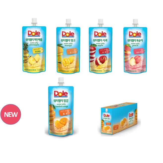 Nước ép thạch thương hiệu Dole túi 130ml