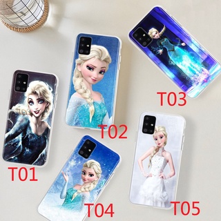 Ốp Điện Thoại Mềm Trong Suốt Hình Elsa Frozen Gt106 Cho Samsung Galaxy A31 A51 A50 A50S A70 A70S A60 A80 A90 A91