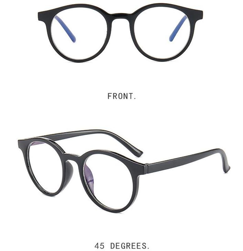 Roselife Korean Fashion Round Frame Clear Lens Eyeglasses Women men unisex Spectacles Eyewear