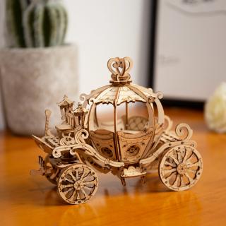 Đồ chơi lắp ráp gỗ 3D Robotime TG408 - Máy Hát Cổ Điển Gramophone