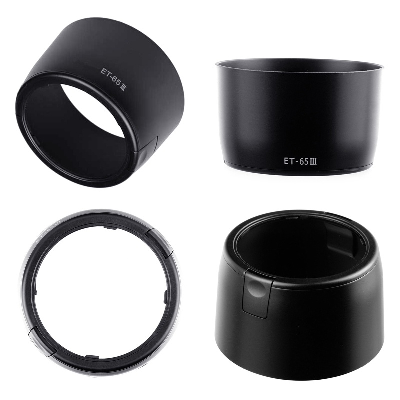 Zzz Lens Hood cho EF 85mm f / 1.8 USM 100mm f / 2, SF EF 135mm f / 2.8 Lens Hood ET65 III