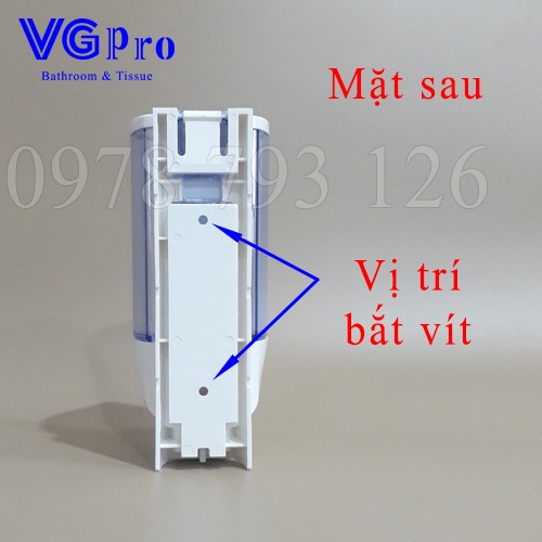 Hộp Đựng Nước Rửa Tay Xinda ZQ-138 Dán Treo Tường Dùng Nước Rửa Chén Bát Đựng Dầu Gội Sữa Tắm Cung Cấp Bởi VGpro