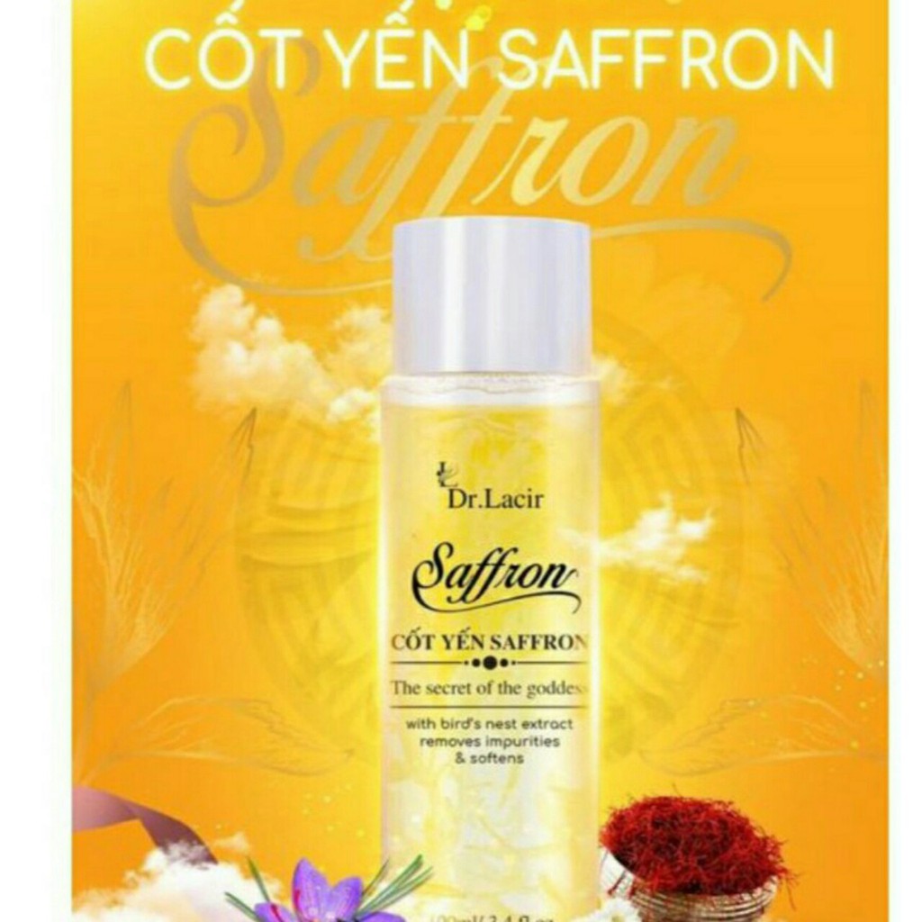 Toner Cốt Yến Saffron Drlacir 100ml | BigBuy360 - bigbuy360.vn