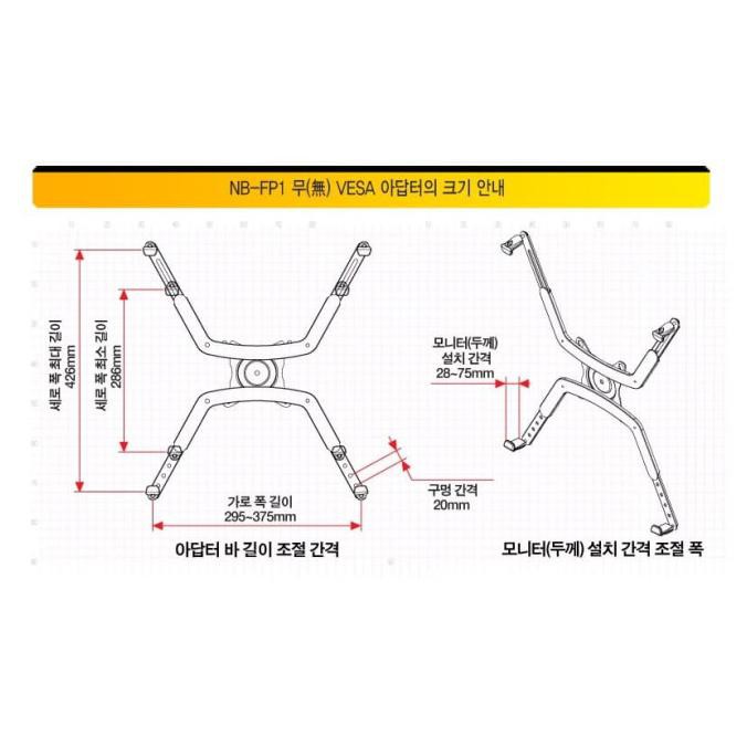 Giá Đỡ Màn Hình Nb Fp-1 Vesa | BigBuy360 - bigbuy360.vn