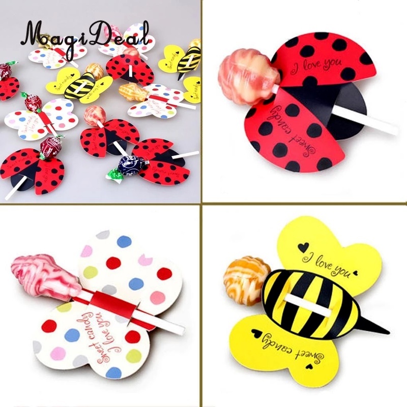 Set 50 Kẹo Mút Trang Trí Tiệc Sinh Nhật Cho Bé