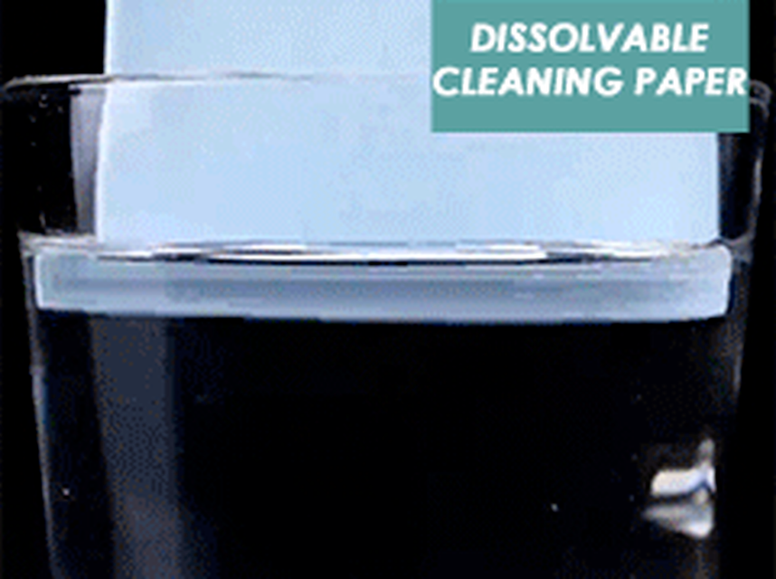 Gói 30 tờ giấy lau sàn gạch lát sàn gỗ hoà tan đa năng