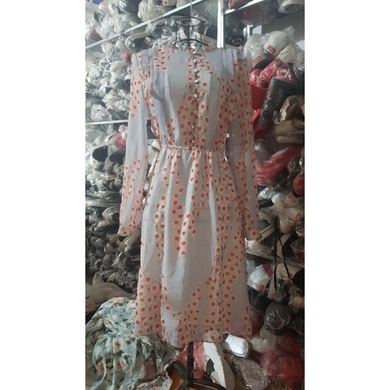 đầm hoa siêu xinh, ảnh thật 100%