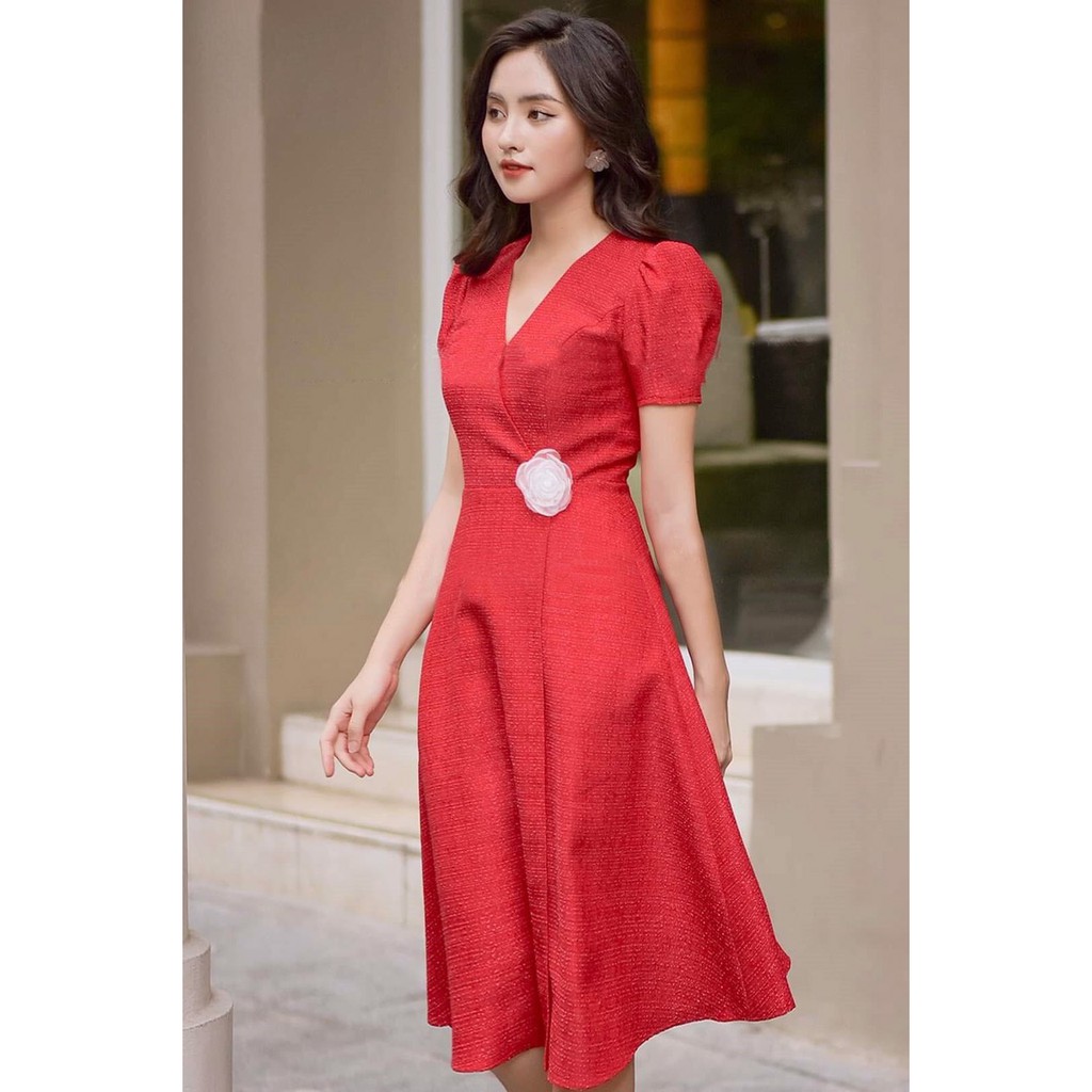 Đầm dự tiệc dáng xòe tinh tế thanh lịch nhẹ nhàng Pandora Dress