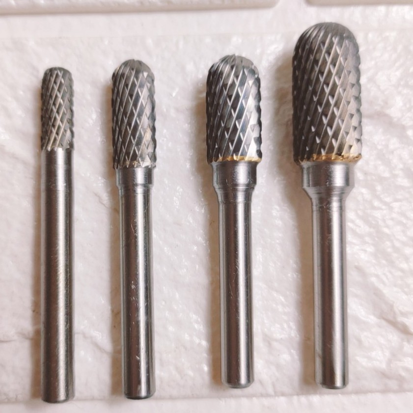 Mũi mài hợp kim hình trụ tròn CX 8mm, chất liệu bằng hợp kim vonfram, (SS6985), điêu khắc gỗ, nhôm, đồng, hợp kim