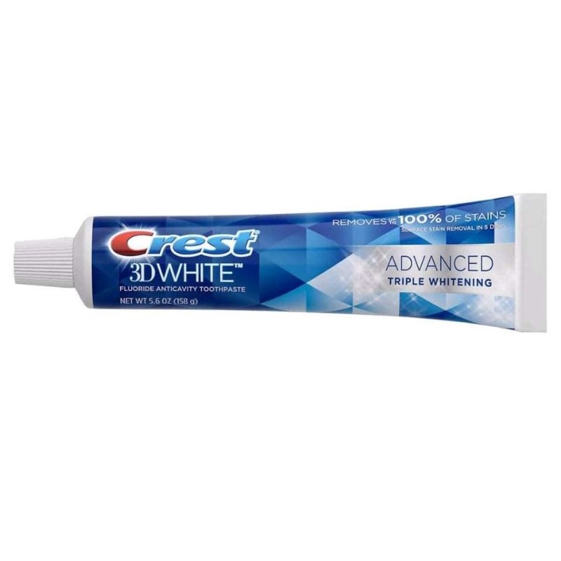 kem đánh răng crest 3D advanced 158gr