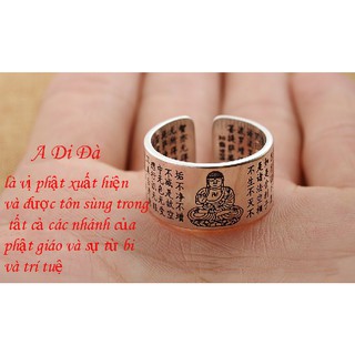 NHẪN KHẮC BÁT NHÃ TÂM KINH QUANG PHẬT A Di Đà